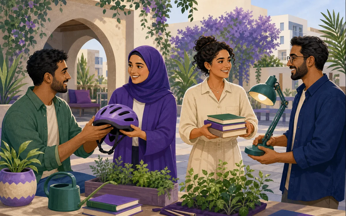 تعرّف إلى أشخاص من خلال التبادل